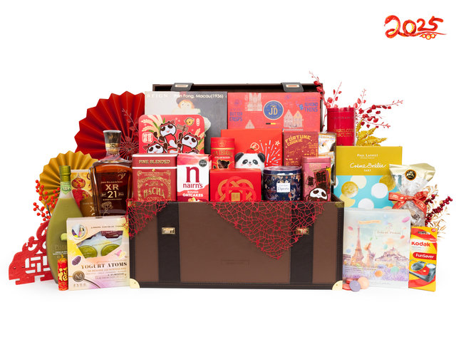 Gourmet Chinese New Year Gift Baskets 0103C5