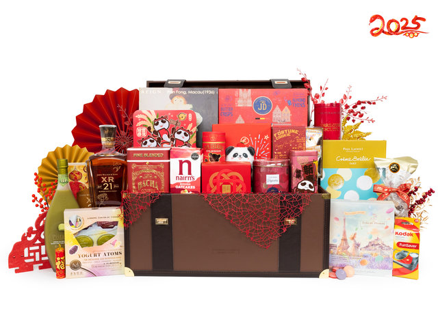 CNY Gift Hamper - New Year Party Treasure Box CNYN09 - CH20103C5 Photo