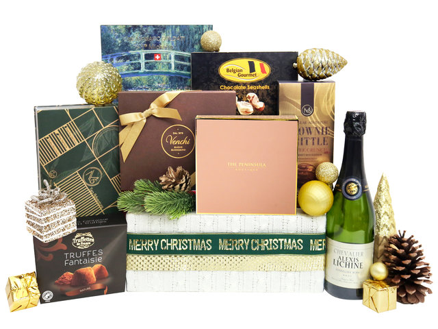 Christmas Gift Hamper - Christmas Permium Wine Gift Hamper S27 - L36666905 Photo