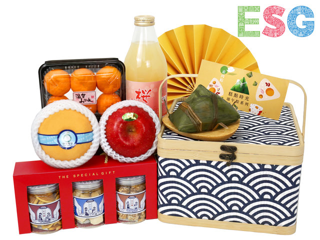 Wine n Food Hamper - Dragon Boat Festival ESG Hamper DE01 - DBFESG2301 Photo