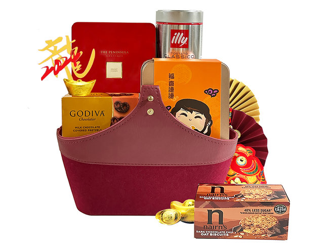 新年果籃Hamper - 農曆新年中國禮物籃 0109A3 - CHC0109A3 Photo