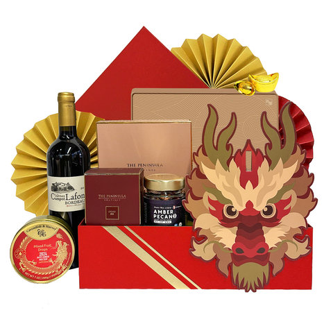 新年果籃Hamper - 農曆新年中國禮物籃 0118B2 - CHC0118B2 Photo